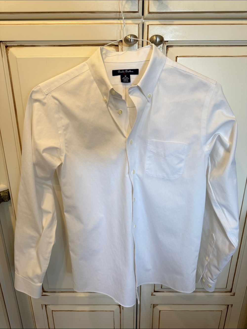 Brooks Brothers Boys Non Iron Button Down- SZ 18